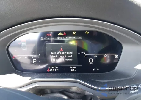 2021 Audi A4 Premium Plus 45 Tfsi S Line Quattro S Tronic из США, поврежденный, VIN WAUEAAF48MN001826